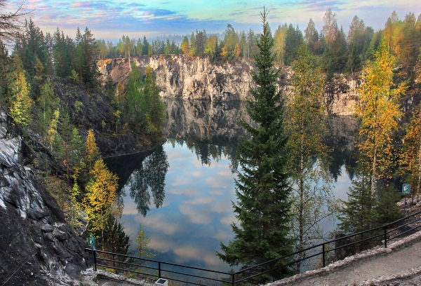 Гостиницы и базы отдыха парка Рускеала. Расположение на карте, услуги, цены