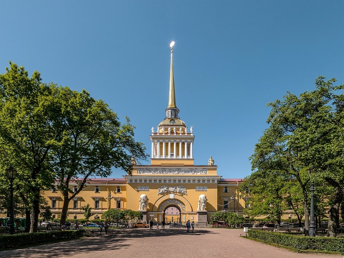 Адмиралтейство в Санкт-Петербурге. Фото, история, описание, адрес