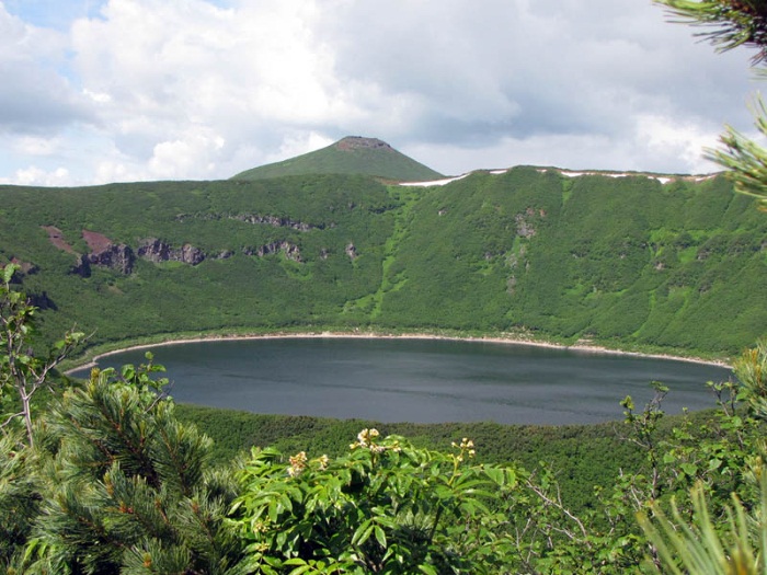 Камчатка на карте России с городами, где находится полуостров, границы