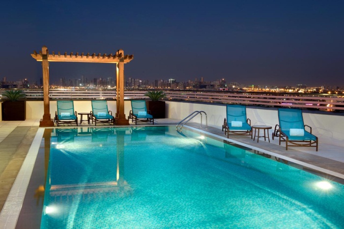 Отель Hilton Garden INN Dubai al Muraqabat 4* в ОАЭ, Дубаи