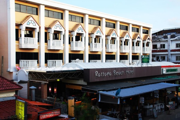 Rattana Beach Hotel 3* Phuket Karon, о.Пхукет Таиланд. Описание отеля, цены