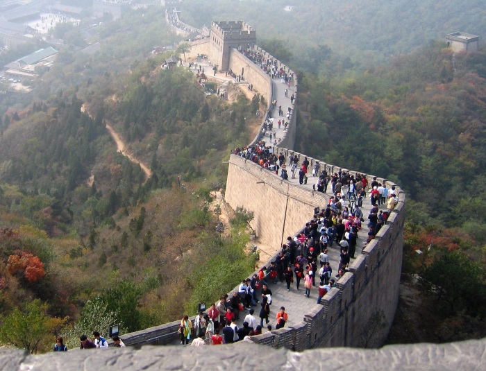 Великая китайская стена на карте мира. Длина, ширина, факты истории, фото