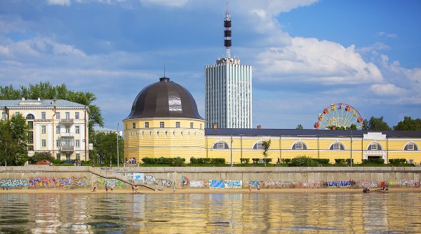 Архангельск на карте России, достопримечательности с описанием в городе и окрестности
