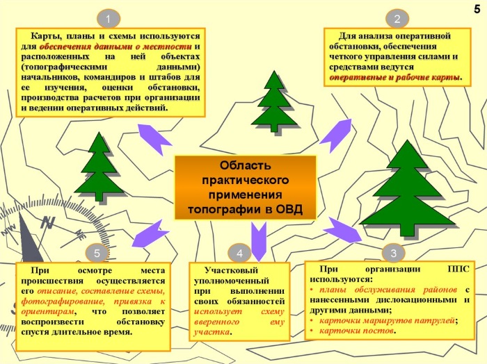 Что можно узнать по топографической карте