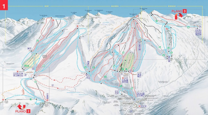 Горнолыжные курорты Испании. Города на карте, около Барселоны, Мадрида. Топ лучших, цены