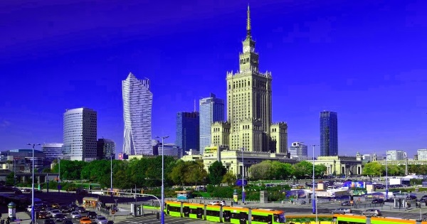 Достопримечательности варшавы на карте