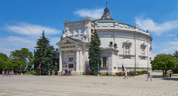 Достопримечательностями Крыма. Подробная карта с городами и поселками, фото
