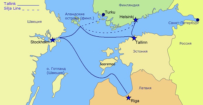 Круизные туры на пароме Таллин-Стокгольм. Расписание 2023, цены и отзывы