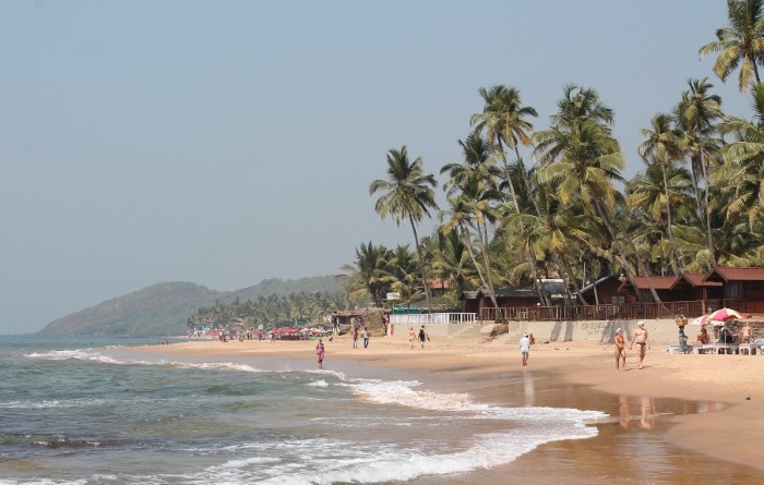 Пляж Мандрем, Гоа — фото, описание, отели рядом, расположение на карте