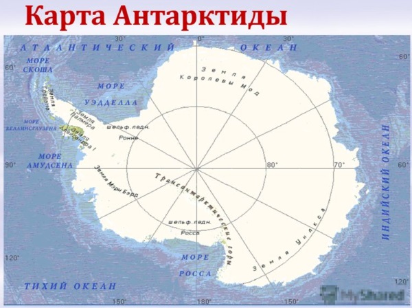 Материк Антарктида. Первооткрыватели, интересные факты, фото, достопримечательности, география