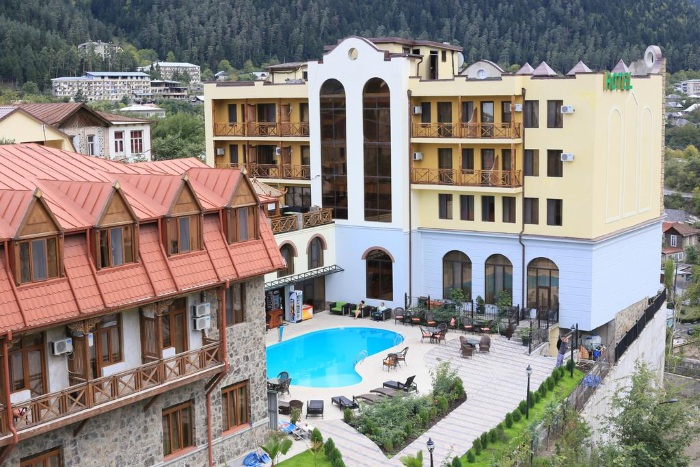 Санаторий Borjomi Palace Hotel & SPA 4* Боржоми в Грузии. Фото, видео, цены