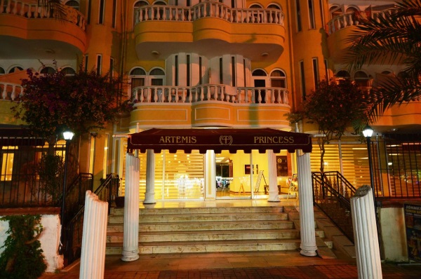 Artemis Princess Hotel 4* Аланья, Турция. Отзывы, фото отеля, цены