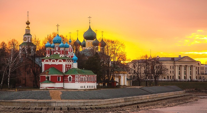 Карта Центральной России с областями, городами, состав, географическое положение, население