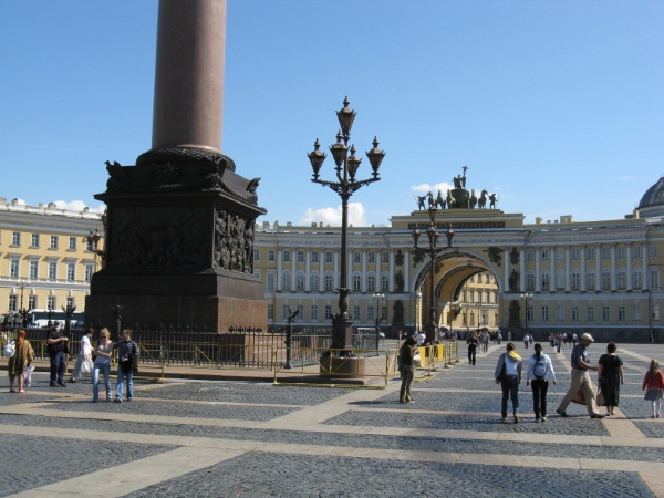 Александрийский столп в санкт петербурге фото