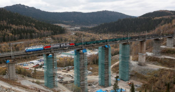 Строительство транссибирской магистрали фото