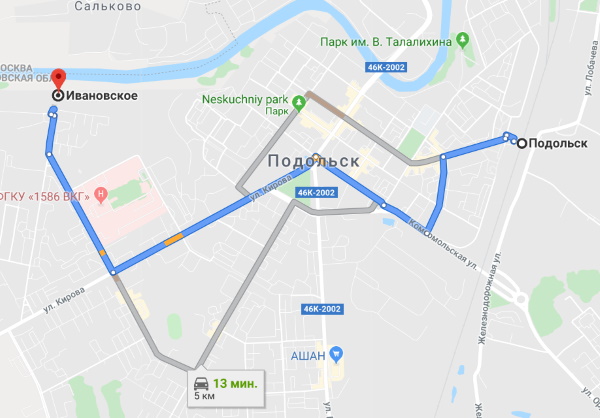 Усадьба Ивановское в Подольске. Фото, адрес, история, график работы