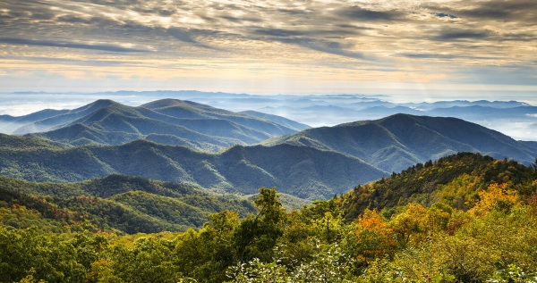 Аппалачи горы (Appalachian) на карте мира. Высота, возраст, складчатость, вершина