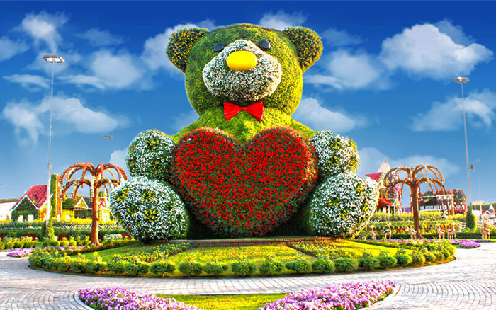 Миракл Гарден в Дубае (Dubai Miracle Garden). График работы, цена, фото