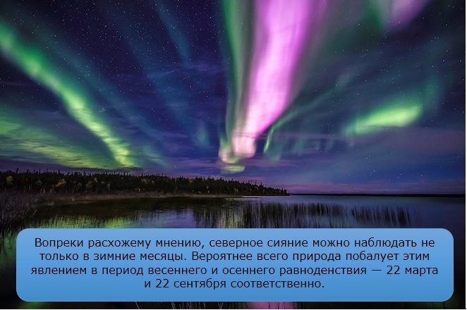 Северное сияние в Архангельске. Когда можно увидеть, фото, тур