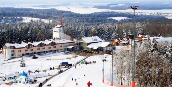 Логойск горнолыжный курорт, Белоруссия. Фото, трассы