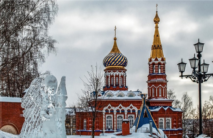 Свято-Михайловский Собор, Ижевск. История, расписание богослужений