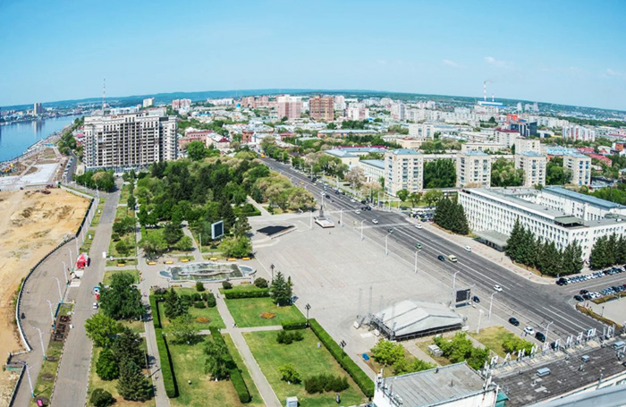 Благовещенск и Китай. Фото до и после