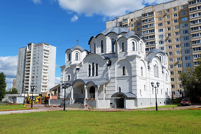 Храм Воспитание в Некрасовке Церковь иконы Божией Матери. История, расписание богослужений