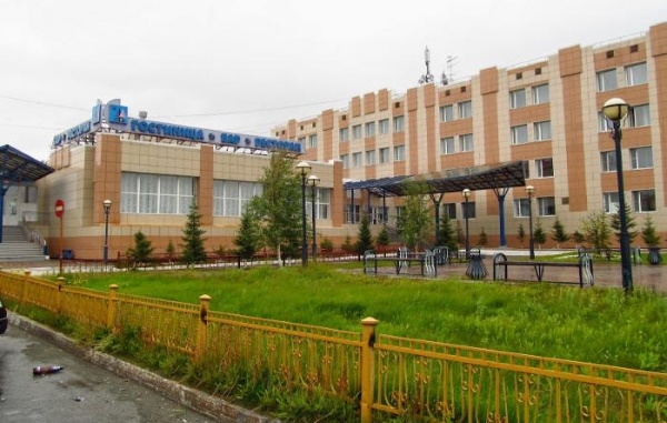 Лабытнанги город на карте России, Ямало-Ненецкий округ