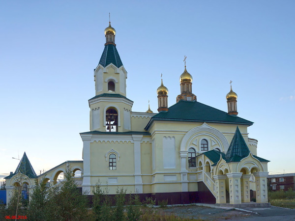 Лабытнанги город на карте России, Ямало-Ненецкий округ