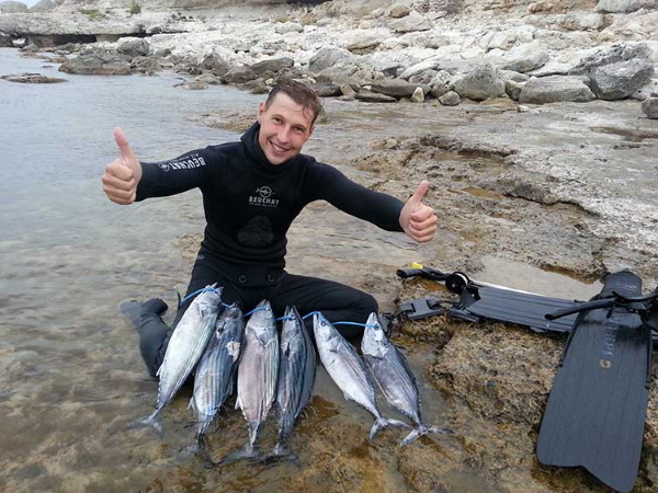 подводная охота в крыму на азовском море