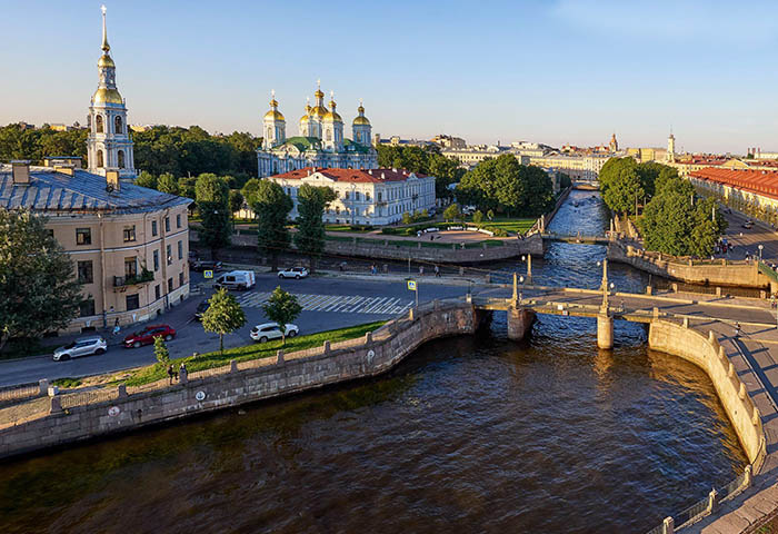 Семимостье в Санкт-Петербурге. Фото, где на карте