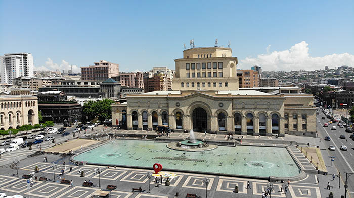 Ереван, Армения. Фото города, улиц с высоты