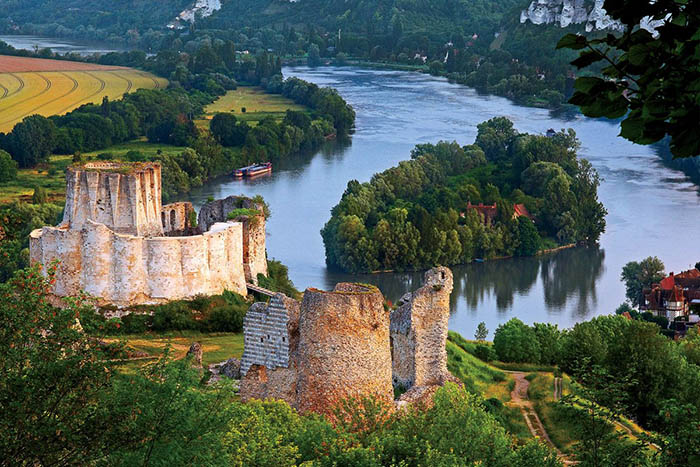 Река Сена, Париж, Франция. Где находится на карте, фото