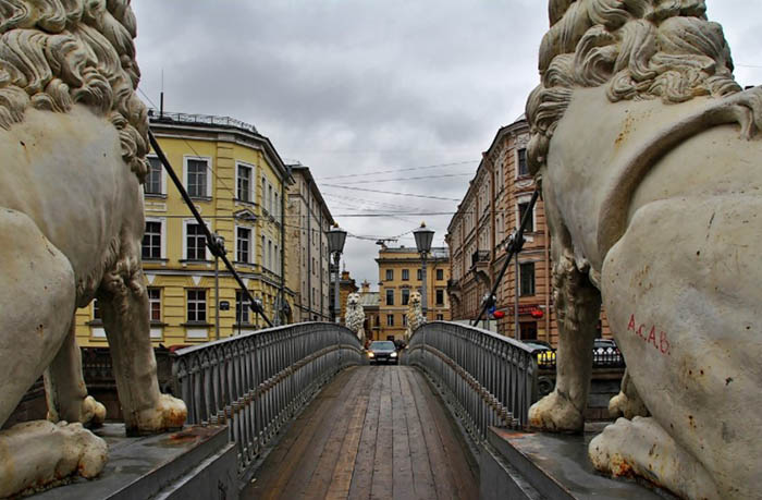 Мосты санкт петербурга со львами фото с названиями