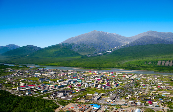 Усть-Нера, Якутия. Где на карте, фото, погода