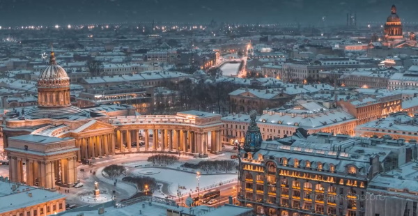 Петербург зимой фото города