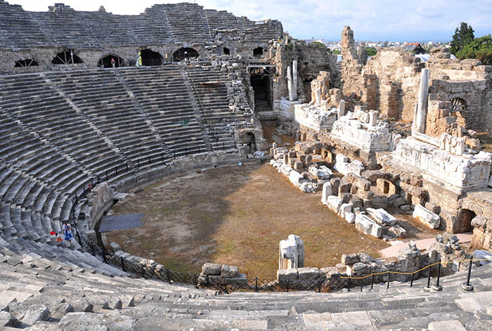 Храм Аполлона в Сиде, Турция. Фото, история