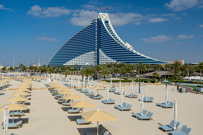 Пляж Джумейра в Дубае (Jumeirah Beach). Фото