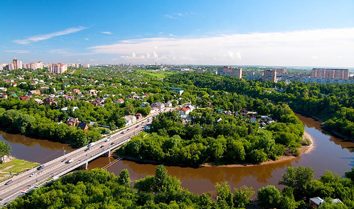 Подольск город. Где находится на карте России, область