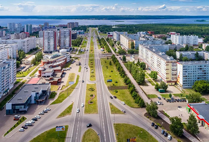 Поволжье на карте России с областями, городами. Где находится