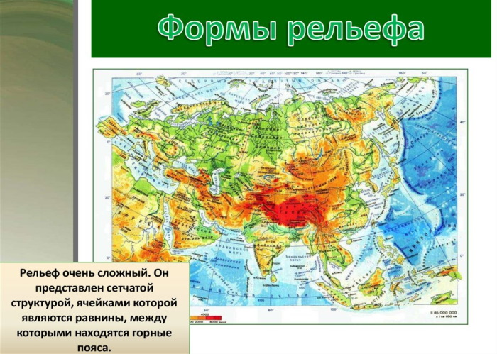 Евразия континент: особенности, где находится, площадь материка