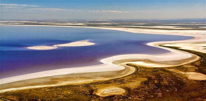 Водоем Эйр-Норт – самая низменная точка материка