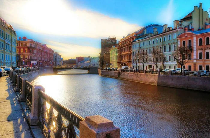 Река Мойка, Санкт-Петербург. Набережная, фото, история