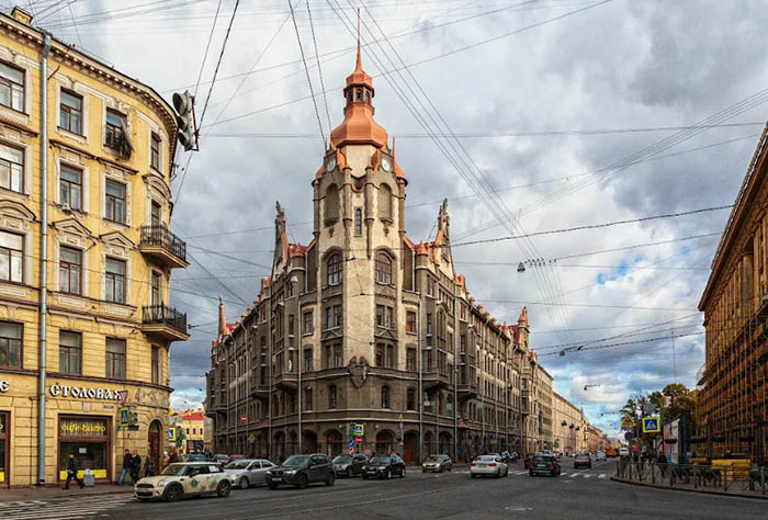 Садовая улица в Санкт-Петербурге. Где на карте, достопримечательности, история