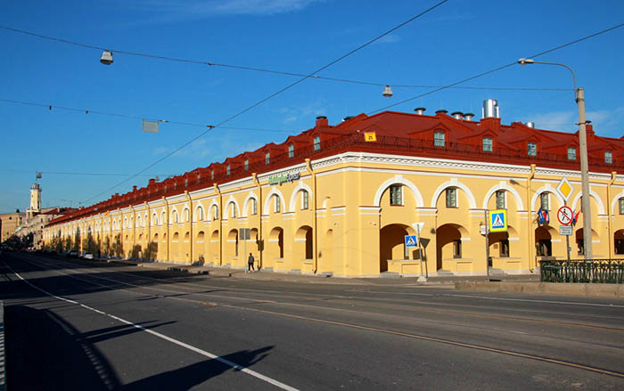 Садовая улица в Санкт-Петербурге. Где на карте, достопримечательности, история