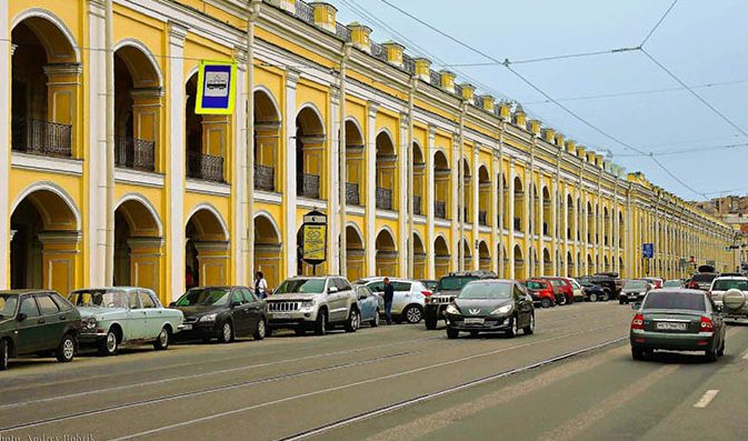 Садовая улица в Санкт-Петербурге. Где на карте, достопримечательности, история