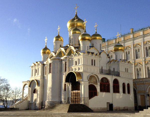 Благовещенский собор Московского кремля, Москва. Архитектор, фото