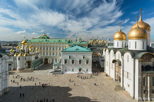 Благовещенский собор Московского кремля, Москва. Архитектор, фото