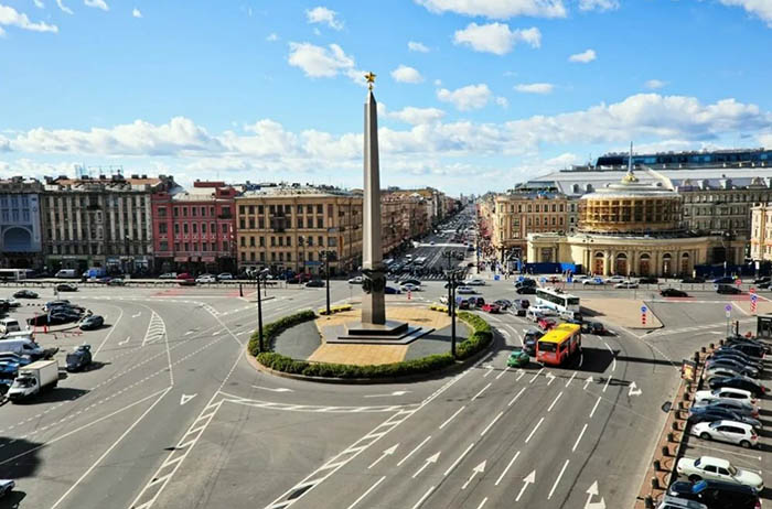 Площадь Восстания, Санкт-Петербург. Где на карте, фото, история