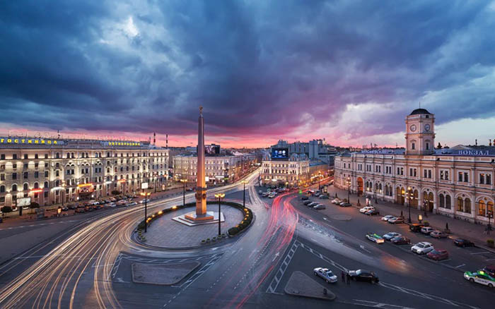 Площадь Восстания, Санкт-Петербург. Где на карте, фото, история